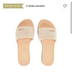 Havaianas You Malta Sandal in Golden Beige